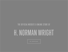 Tablet Screenshot of hnormanwright.com